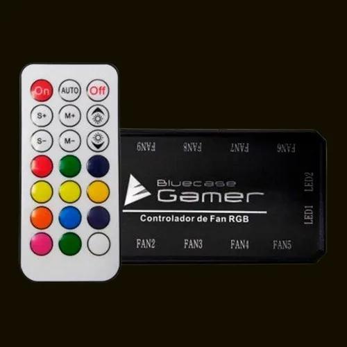 COOLER 12CM LED RGB CL-120C HOOPSON